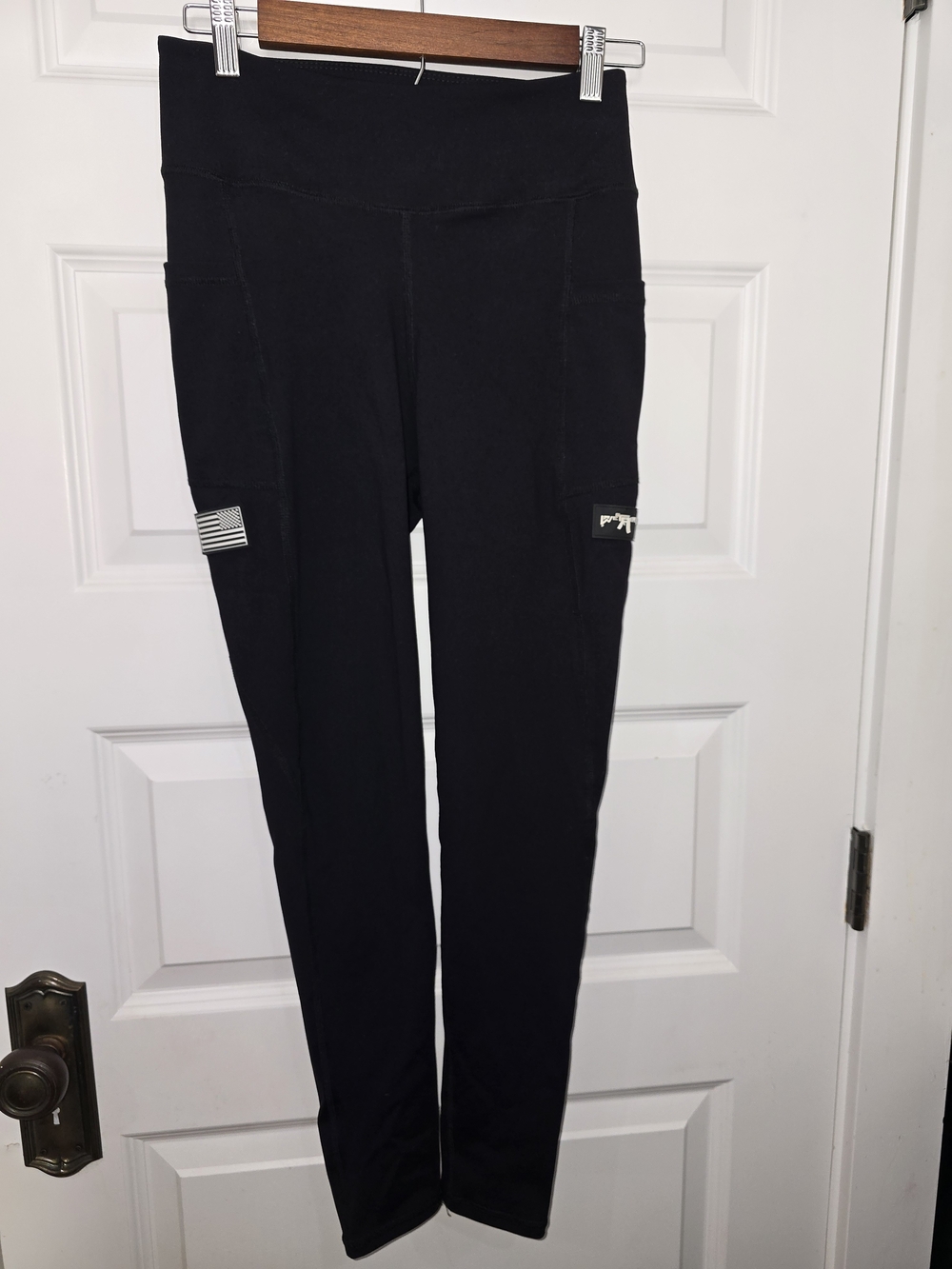 We The People Holsters Concealed Carry Tactical Leggings - Black, Size M